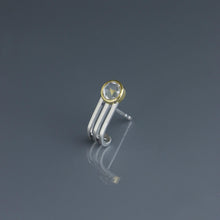 Load image into Gallery viewer, UXP Segment Half Loop Earring