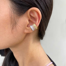 Load image into Gallery viewer, PS ILY Lux Diamond Baguette Ear Cuff