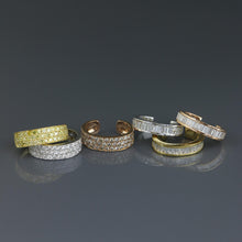 Load image into Gallery viewer, PS ILY Lux Diamond Baguette Ear Cuff
