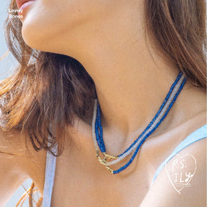 Oblique necklaces layered
