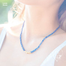 Load image into Gallery viewer, faceted blue sapphire beads