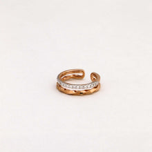 Load image into Gallery viewer, Twist Duo Ring