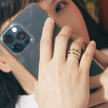 Load image into Gallery viewer, Twist Duo Ring