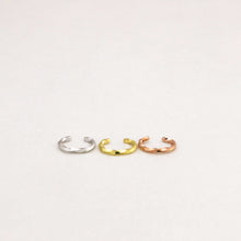 Load image into Gallery viewer, Twist Tricolor Ear Cuffs