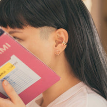 Load image into Gallery viewer, Twist Tricolor Ear Cuffs