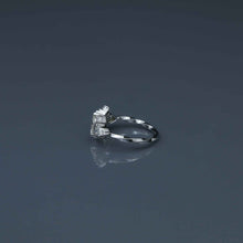 Load image into Gallery viewer, Marquise, Pear, Princess and Round Diamond Fragment Ring with Twist Band