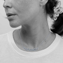 Load image into Gallery viewer, Pear and Marquise Diamond Fragment Necklace
