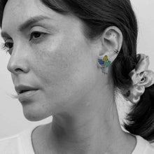 Load image into Gallery viewer, Meli Melo Potted Palm Earrings
