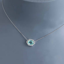 Load image into Gallery viewer, Stunning Paraiba Tourmaline Hex Necklace
