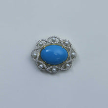Load image into Gallery viewer, Exceptional Persian Turquoise Brooch
