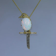 Load image into Gallery viewer, Ethiopian Opal Oriole Brooch Pendant
