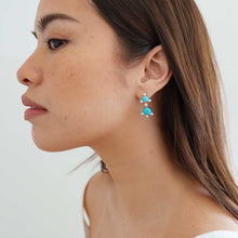 Load image into Gallery viewer, Arizona Turquoise Drop Earrings
