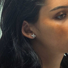 Load image into Gallery viewer, % Diamond Earrings
