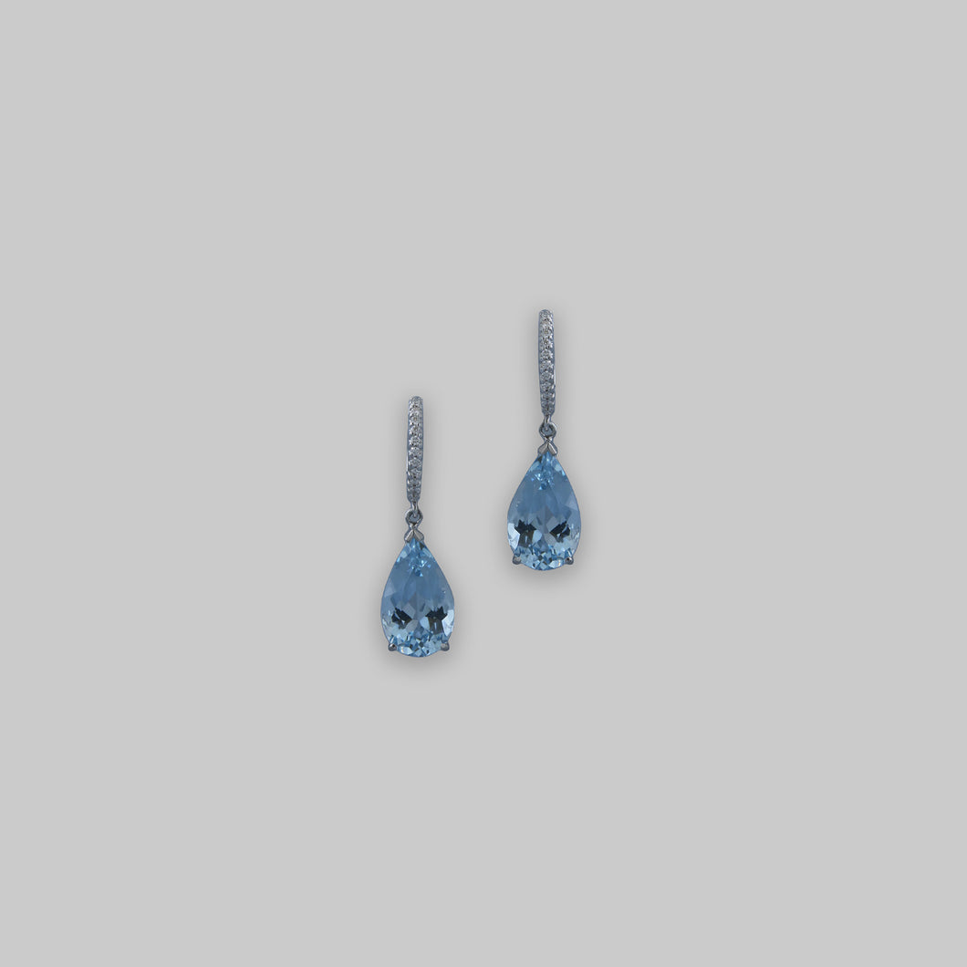 Santa Maria Aquamarine Drop Earrings