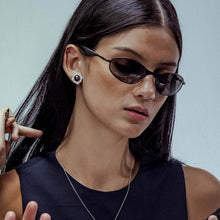 Load image into Gallery viewer, Black and White Diamond Earrings
