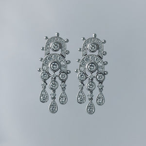 Deco Fringe Dangler Earrings