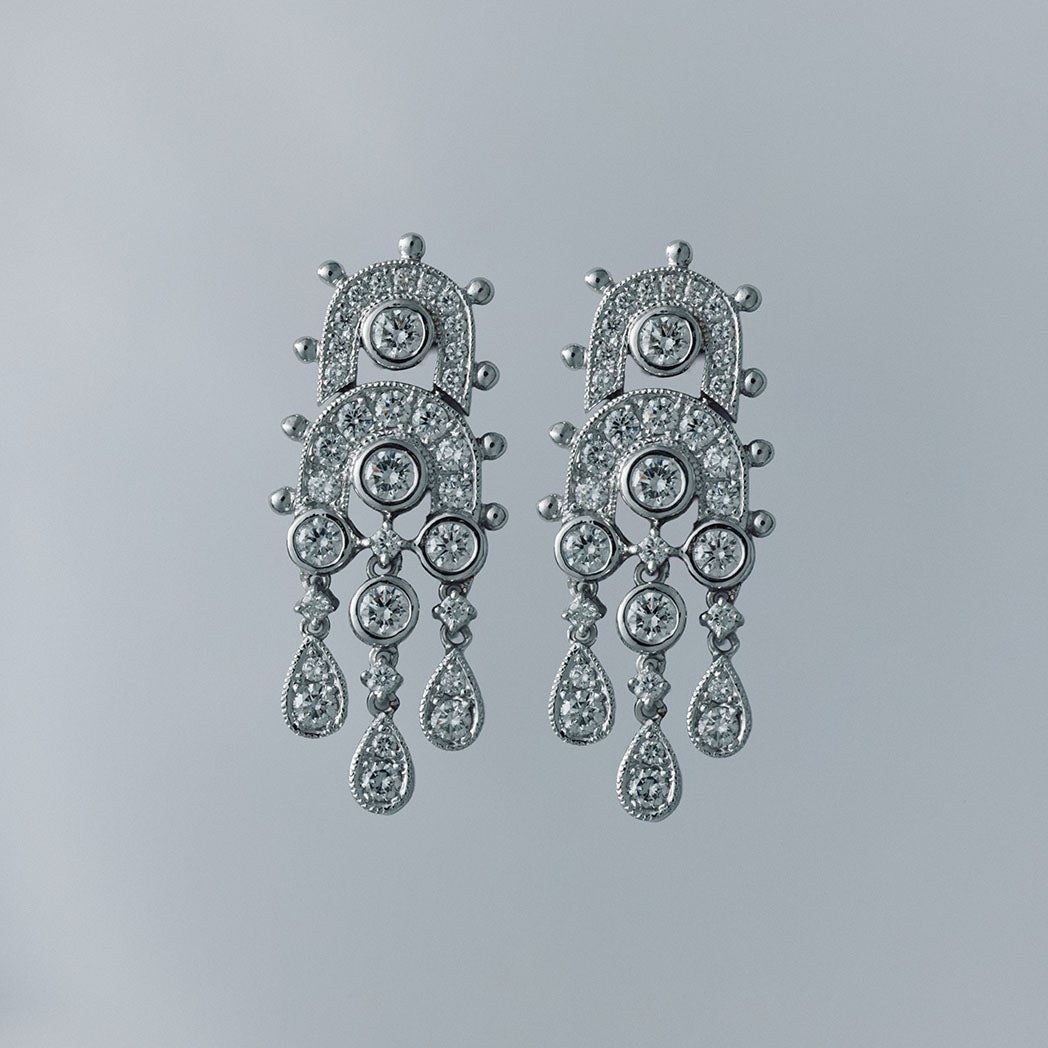 Deco Fringe Dangler Earrings