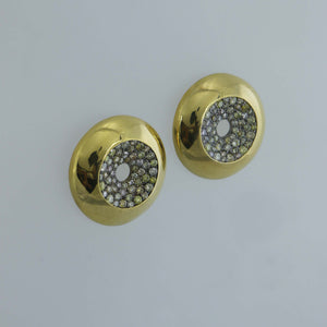 Reverse Dome Olmec Earrings