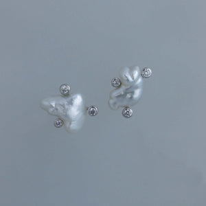Keshi Satellite 3 Earrings