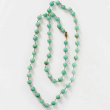 Load image into Gallery viewer, Green and Lavender Jadeite Rosary Necklace
