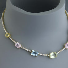 Load image into Gallery viewer, Candy Diamond Riviera Necklace
