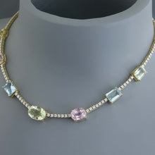 Load image into Gallery viewer, Candy Diamond Riviera Necklace
