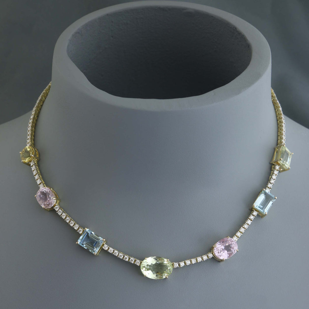 Candy Diamond Riviera Necklace