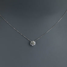 Load image into Gallery viewer, Zero Diamond Solitaire Necklace
