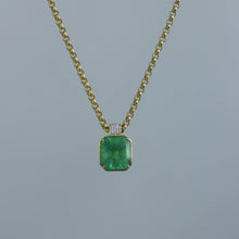 Load image into Gallery viewer, Stunning Colombian Emerald Pendant
