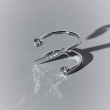 Load image into Gallery viewer, % Diamond Open Ring
