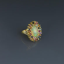 Load image into Gallery viewer, Ethipian Opal Radial Ring
