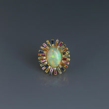 Load image into Gallery viewer, Ethipian Opal Radial Ring
