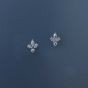 Fleur Diamond Wreath Earrings