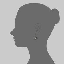 Load image into Gallery viewer, White Topaz and Akoya Pearl Danglers
