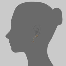 Load image into Gallery viewer, Pave Knot Earrings
