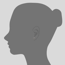 Load image into Gallery viewer, Petite Diamond Wreath Earrings in White Gold
