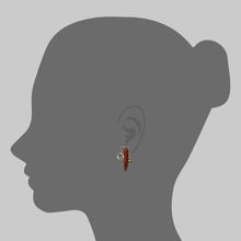 Load image into Gallery viewer, Mismatched Sardinian Chili Earrings
