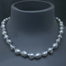 Load image into Gallery viewer, Baroque White South Sea Pearl Strand 8.4 to 12.2mm
