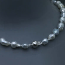Load image into Gallery viewer, Baroque White South Sea Pearl Strand 8.4 to 12.2mm
