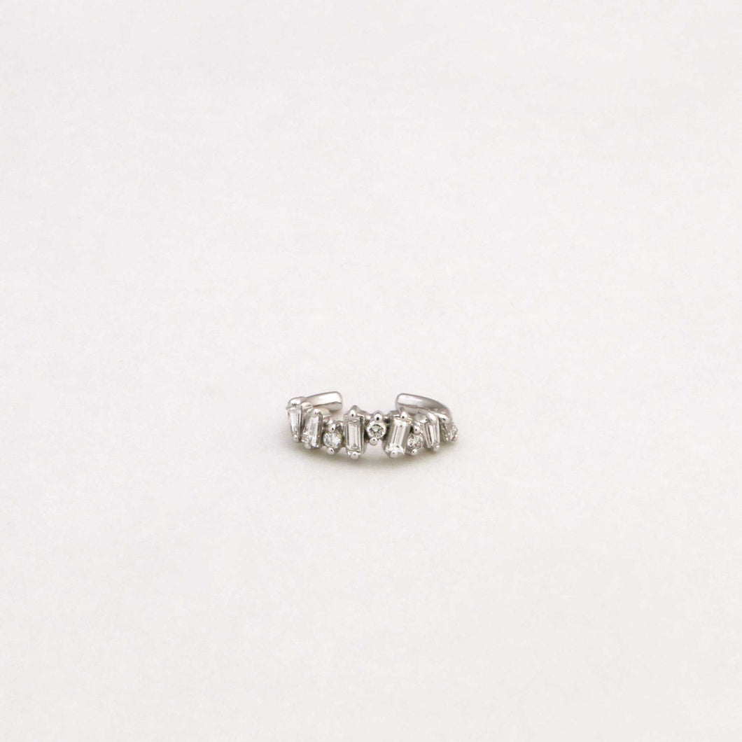 Twist Fragment Ear Cuffs
