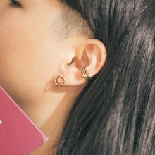 Load image into Gallery viewer, Twist Tricolor Ear Cuffs
