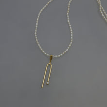 Load image into Gallery viewer, POLARIS Necklace and Single Ear Dangler

