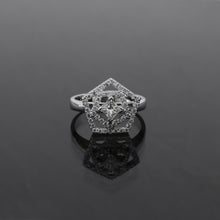Load image into Gallery viewer, Pentagon Princess Cut Diamond Ring
