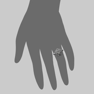 Pentagon Princess Cut Diamond Ring