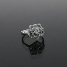 Load image into Gallery viewer, Pentagon Princess Cut Diamond Ring
