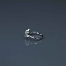 Load image into Gallery viewer, Marquise, Pear, Princess and Round Diamond Fragment Ring with Twist Band
