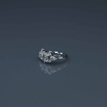 Load image into Gallery viewer, Marquise, Pear, Princess and Round Diamond Fragment Ring with Twist Band
